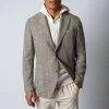 Oscar Jacobson FERRY SOFT COTTON BLAZER ROUGH BEIGE 1 Oscar Jacobson FERRY SOFT COTTON BLAZER ROUGH BEIGE -jupiter shop KAVAJOSCARJACOBSON 2
