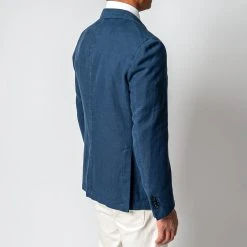 L.B.M.1911 JACK REG COTTON RAMIE BLAZER NAVY -jupiter shop L.B.M.1911KAVAJ 6