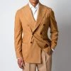 L.B.M.1911 LUXURY WOOL BLAZER MUSTARD