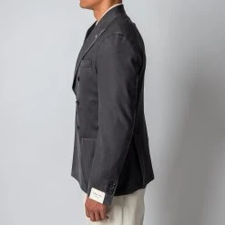 L.B.M.1911 LUXURY WOOL BLAZER ASPHALT -jupiter shop L.B.M1911KAVAJ 6