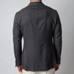 L.B.M.1911 LUXURY WOOL BLAZER ASPHALT -jupiter shop L.B.M1911KAVAJ 7