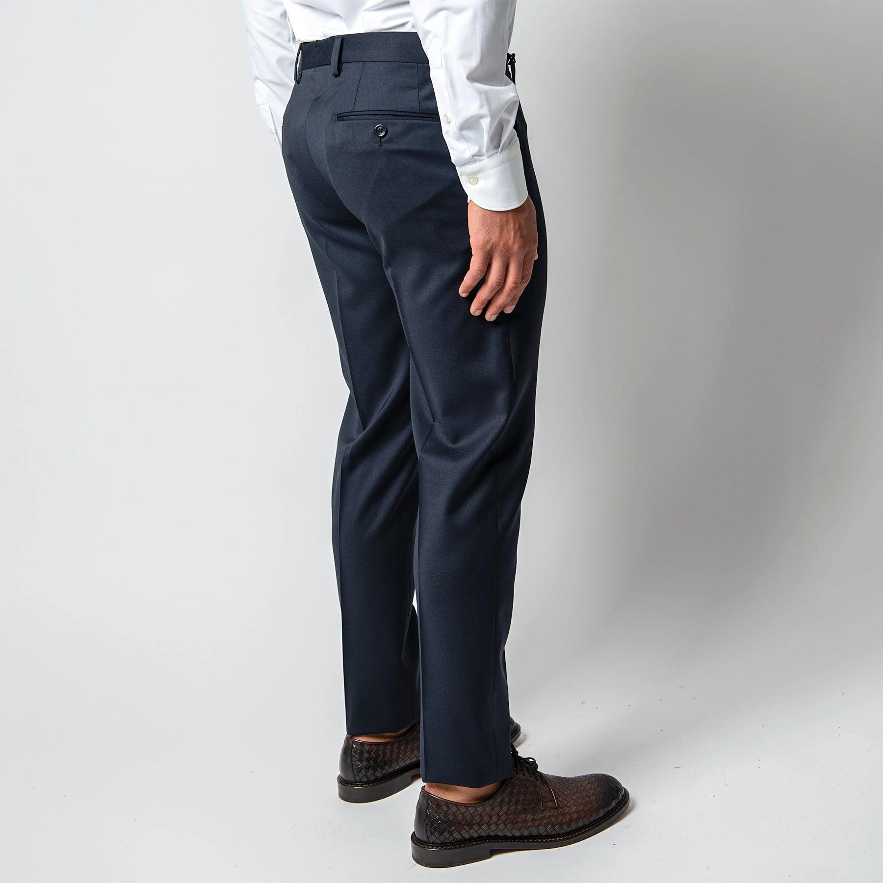 Lardini MAN WOVEN TROUSERS SPECIAL LINE NAVY 6 Lardini MAN WOVEN TROUSERS SPECIAL LINE NAVY - Bild 4