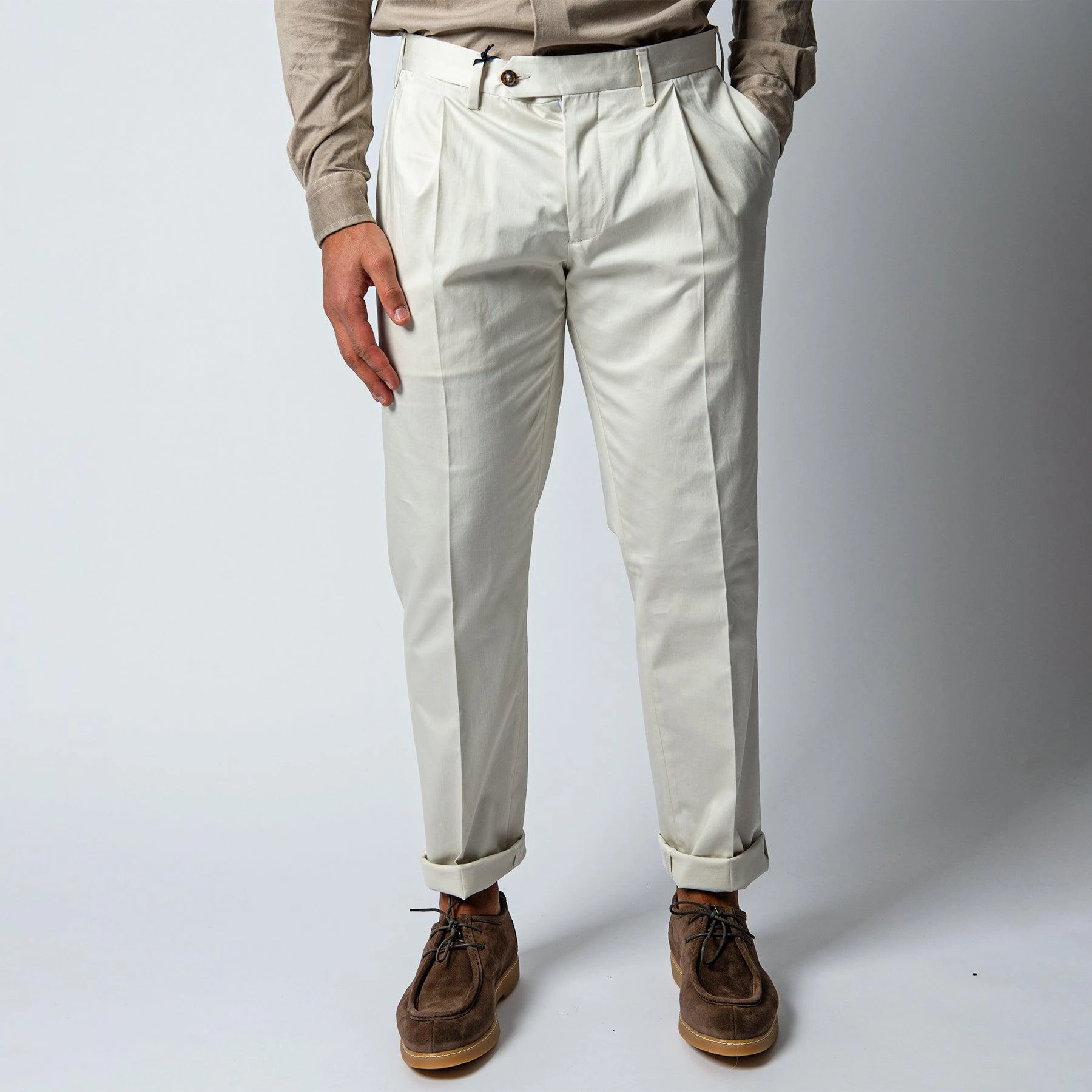 Lardini MAN HON TROUSERS SAND 3 Lardini MAN HON TROUSERS SAND