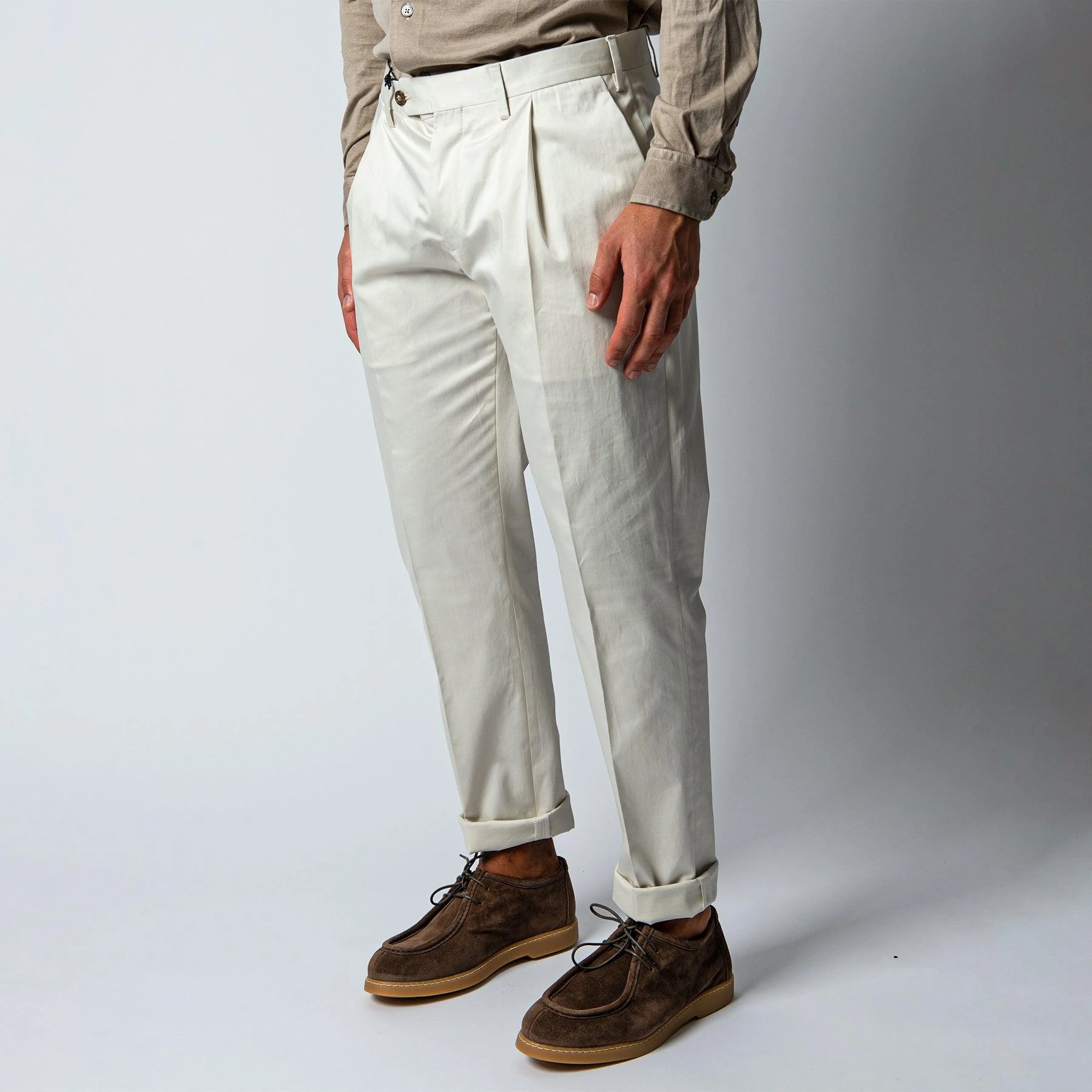 Lardini MAN HON TROUSERS SAND 4 Lardini MAN HON TROUSERS SAND - Bild 2