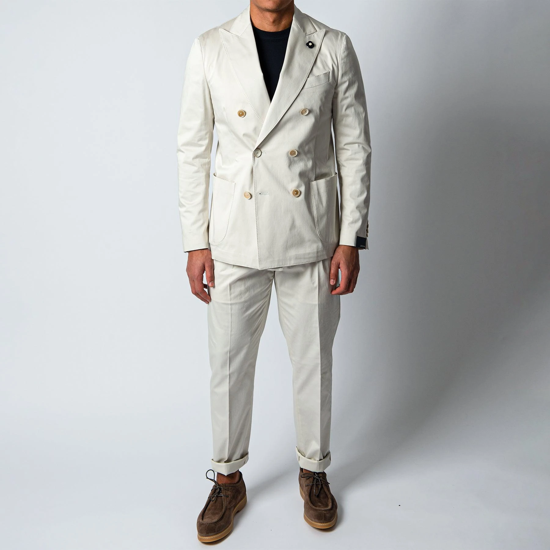 Lardini MAN HON TROUSERS SAND 9 Lardini MAN HON TROUSERS SAND - Bild 7