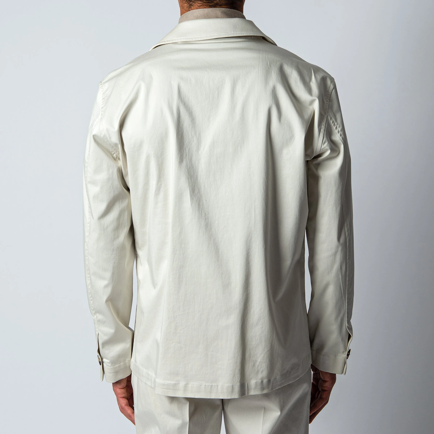 Lardini UGO LUXURY OVERSHIRT SAND 7 Lardini UGO LUXURY OVERSHIRT SAND - Bild 5