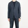 L.B.M.1911 JACK REG HERRINGBONE BLAZER NAVY 2 L.B.M.1911 JACK REG HERRINGBONE BLAZER NAVY -jupiter shop LBM1911 JackHerringbone Blazer Blue 2