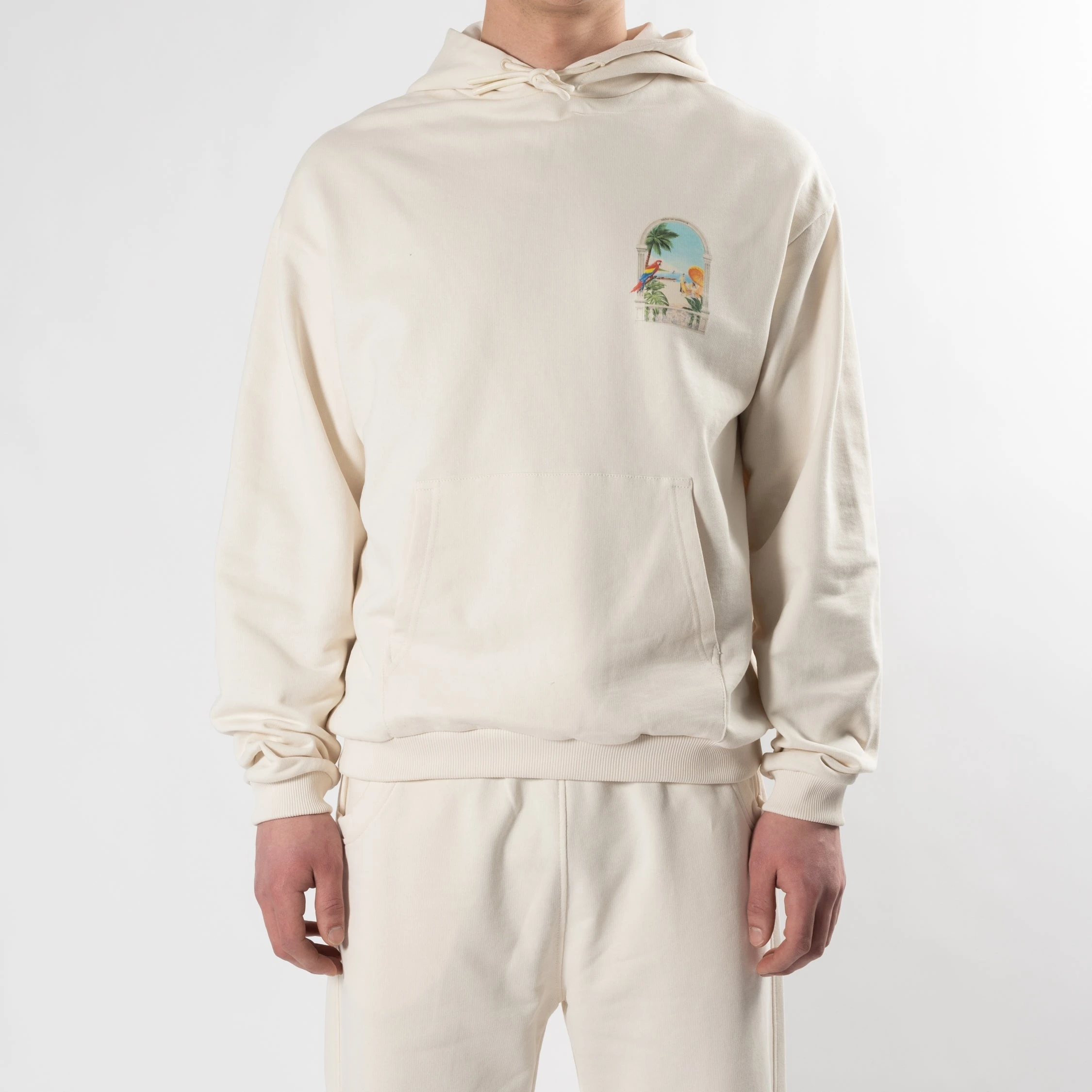 Drole De Monsieur LE HOODIE PERROQUET CREAM 4 Drole De Monsieur LE HOODIE PERROQUET CREAM - Bild 2