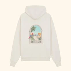 Drole De Monsieur LE HOODIE PERROQUET CREAM