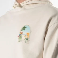 Drole De Monsieur LE HOODIE PERROQUET CREAM 14 Drole De Monsieur LE HOODIE PERROQUET CREAM -jupiter shop LE HOODIE PERROQUET CREAM TROJA DROLE DE MONSIEUR Jupiter Kungsgatan Norrlandsgatan Stockholm 3