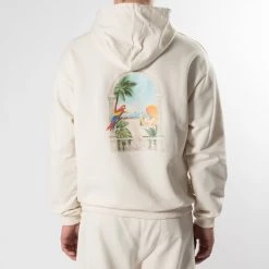 Drole De Monsieur LE HOODIE PERROQUET CREAM 20 Drole De Monsieur LE HOODIE PERROQUET CREAM -jupiter shop LE HOODIE PERROQUET CREAM TROJA DROLE DE MONSIEUR Jupiter Kungsgatan Norrlandsgatan Stockholm 9