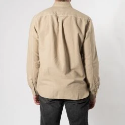 XACUS LEGACY COTTON SHIRT KHAKI -jupiter shop LEGACY COTTON SHIRT KHAKI SKJORTA XACUS Jupiter Kungsgatan Norrlandsgatan Stockholm 5