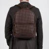 GAVAZZENI LIBERTY STAMP LEATHER BACKPACK BROWN -jupiter shop LIBERTY STAMP LEATHER BACKPACK BROWN VASKA GAVAZZENI Jupiter Kungsgatan Norrlandsgatan Stockholm