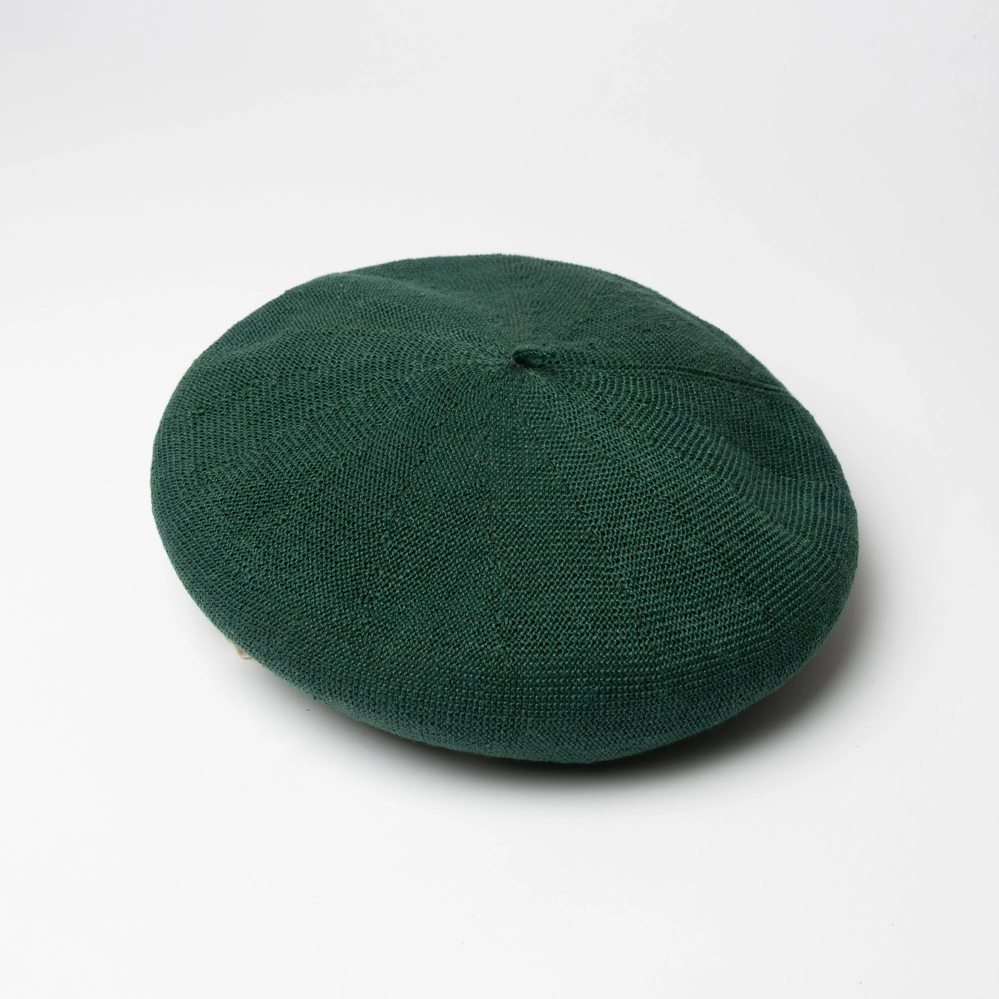 Câbleami LINEN KNIT BERET GREEN 4 Câbleami LINEN KNIT BERET GREEN - Bild 2