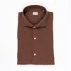 XACUS LINEN SHIRT 109 BROWN 1 XACUS LINEN SHIRT 109 BROWN -jupiter shop LINEN SHIRT 109 BROWN SKJORTA XACUS Jupiter Kungsgatan Norrlandsgatan Stockholm