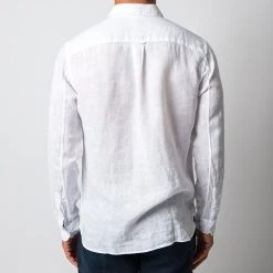 XACUS LUXURY LINEN SHIRT WHITE -jupiter shop LINNESKJORTAXACUS 6