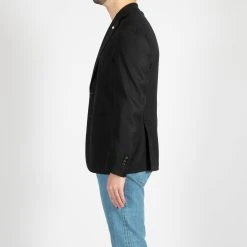 Luigi Bianchi Mantova LORO PIANA HOPSACK WOOL BLAZER BLACK -jupiter shop LORO PIANA HOPSACK WOOL BLAZER BLACK KAVAJ LUIGI BIANCHI MANTOVA Jupiter Kungsgatan Norrlandsgatan Stockholm 4