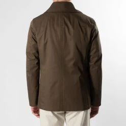 Sealup LUXURY COTTON TWILL PEACOAT ARMY 19 Sealup LUXURY COTTON TWILL PEACOAT ARMY -jupiter shop LUXURY COTTON TWILL PEACOAT ARMY JACKA SEALUP Jupiter Kungsgatan Norrlandsgatan Stockholm 8