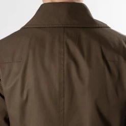 Sealup LUXURY COTTON TWILL PEACOAT ARMY 20 Sealup LUXURY COTTON TWILL PEACOAT ARMY -jupiter shop LUXURY COTTON TWILL PEACOAT ARMY JACKA SEALUP Jupiter Kungsgatan Norrlandsgatan Stockholm 9