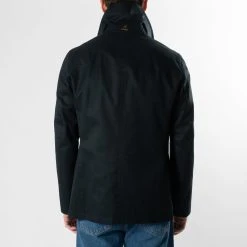 Sealup LUXURY COTTON TWILL PEACOAT NAVY -jupiter shop LUXURY COTTON TWILL PEACOAT NAVY JACKA SEALUP Jupiter Kungsgatan Norrlandsgatan Stockholm 8