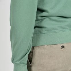 Filippo De Laurentiis LUXURY PIQUE CREWNECK SWEATER GREEN 17 Filippo De Laurentiis LUXURY PIQUE CREWNECK SWEATER GREEN -jupiter shop LUXURY PIQUE CREWNECK SWEATER GREEN TROJA FILIPPO DE LAURENTIIS Jupiter Kungsgatan Norrlandsgatan Stockholm 7