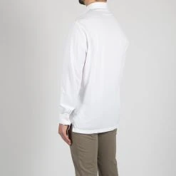 Filippo De Laurentiis LUXURY PIQUE JERSEY SHIRT WHITE 11 Filippo De Laurentiis LUXURY PIQUE JERSEY SHIRT WHITE -jupiter shop LUXURY PIQUE JERSEY SHIRT WHITE SKJORTA FILIPPO DE LAURENTIIS Jupiter Kungsgatan Norrlandsgatan Stockholm 3