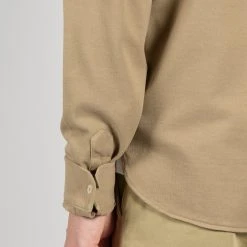 Filippo De Laurentiis LUXURY PIQUE JERSEY SHIRT WTIH POCKETS SAND -jupiter shop LUXURY PIQUE JERSEY SHIRT WTIH POCKETS SAND SKJORTA FILIPPO DE LAURENTIIS Jupiter Kungsgatan Norrlandsgatan Stockholm 5