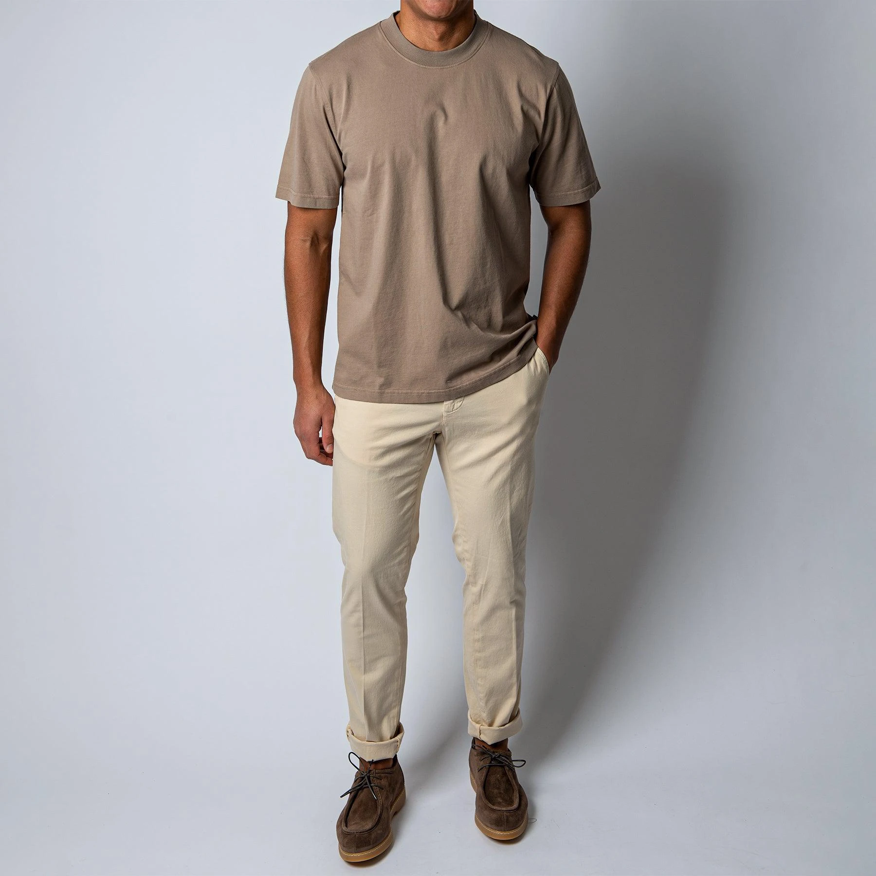 MASON'S MILANO COTTON ELASTAN TROUSERS OFF WHITE 8 MASON'S MILANO COTTON ELASTAN TROUSERS OFF WHITE - Bild 6