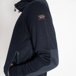 Paul&Shark MEN'S KNITTED BLOUSON C.W. WOOL BLUE 12 Paul&Shark MEN'S KNITTED BLOUSON C.W. WOOL BLUE -jupiter shop MENS KNITTED BLOUSON CW WOOL BLUE TROJA PAUL SHARK Jupiter Kungsgatan Norrlandsgatan Stockholm 5