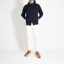 Paul&Shark MEN'S KNITTED BLOUSON C.W. WOOL BLUE 13 Paul&Shark MEN'S KNITTED BLOUSON C.W. WOOL BLUE -jupiter shop MENS KNITTED BLOUSON CW WOOL BLUE TROJA PAUL SHARK Jupiter Kungsgatan Norrlandsgatan Stockholm 6