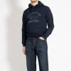 Paul&Shark MEN'S KNITTED HOODIE C.W. COTTON BLUE -jupiter shop MENS KNITTED HOODIE CW COTTON BLUE TROJA PAUL SHARK Jupiter Kungsgatan Norrlandsgatan Stockholm