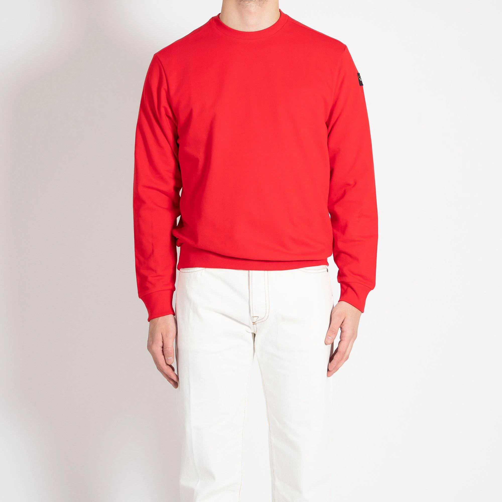 Paul&Shark MEN'S KNITTED ROUNDNECK C.W. COTTON RED 4 Paul&Shark MEN'S KNITTED ROUNDNECK C.W. COTTON RED - Bild 2
