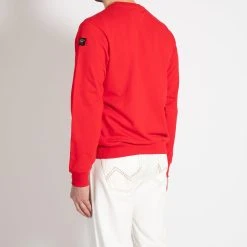 Paul&Shark MEN'S KNITTED ROUNDNECK C.W. COTTON RED 11 Paul&Shark MEN'S KNITTED ROUNDNECK C.W. COTTON RED -jupiter shop MENS KNITTED ROUNDNECK CW COTTON RED TROJA PAUL SHARK Jupiter Kungsgatan Norrlandsgatan Stockholm 4