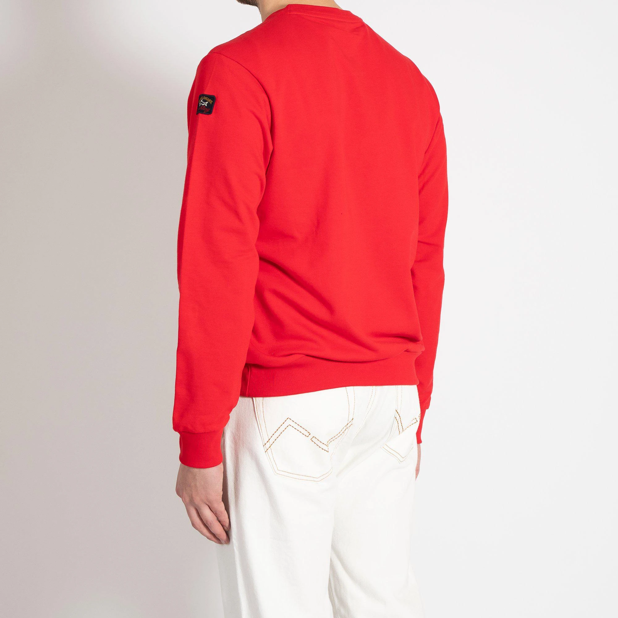 Paul&Shark MEN'S KNITTED ROUNDNECK C.W. COTTON RED 6 Paul&Shark MEN'S KNITTED ROUNDNECK C.W. COTTON RED - Bild 4