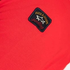 Paul&Shark MEN'S KNITTED ROUNDNECK C.W. COTTON RED 12 Paul&Shark MEN'S KNITTED ROUNDNECK C.W. COTTON RED -jupiter shop MENS KNITTED ROUNDNECK CW COTTON RED TROJA PAUL SHARK Jupiter Kungsgatan Norrlandsgatan Stockholm 5