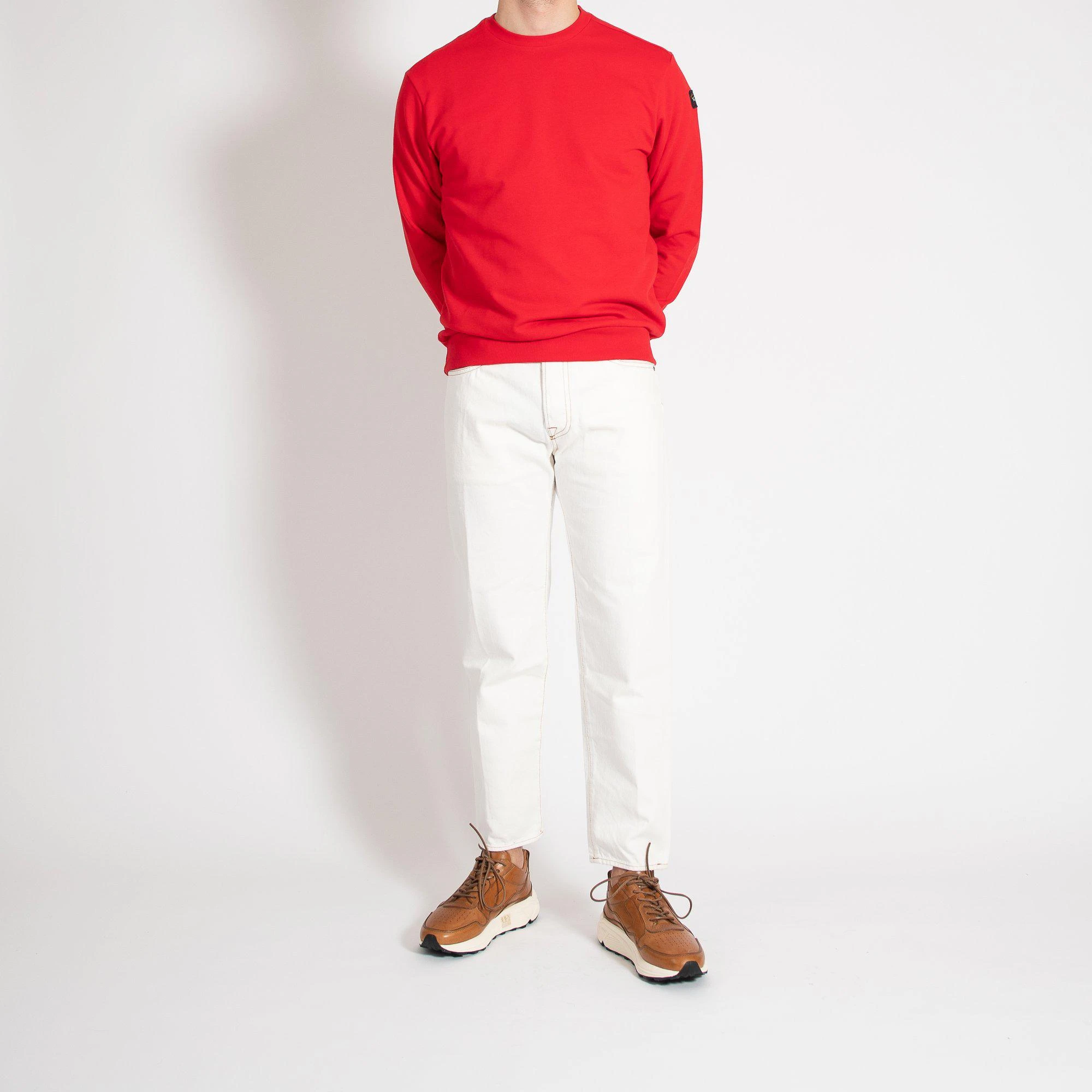 Paul&Shark MEN'S KNITTED ROUNDNECK C.W. COTTON RED 8 Paul&Shark MEN'S KNITTED ROUNDNECK C.W. COTTON RED - Bild 6