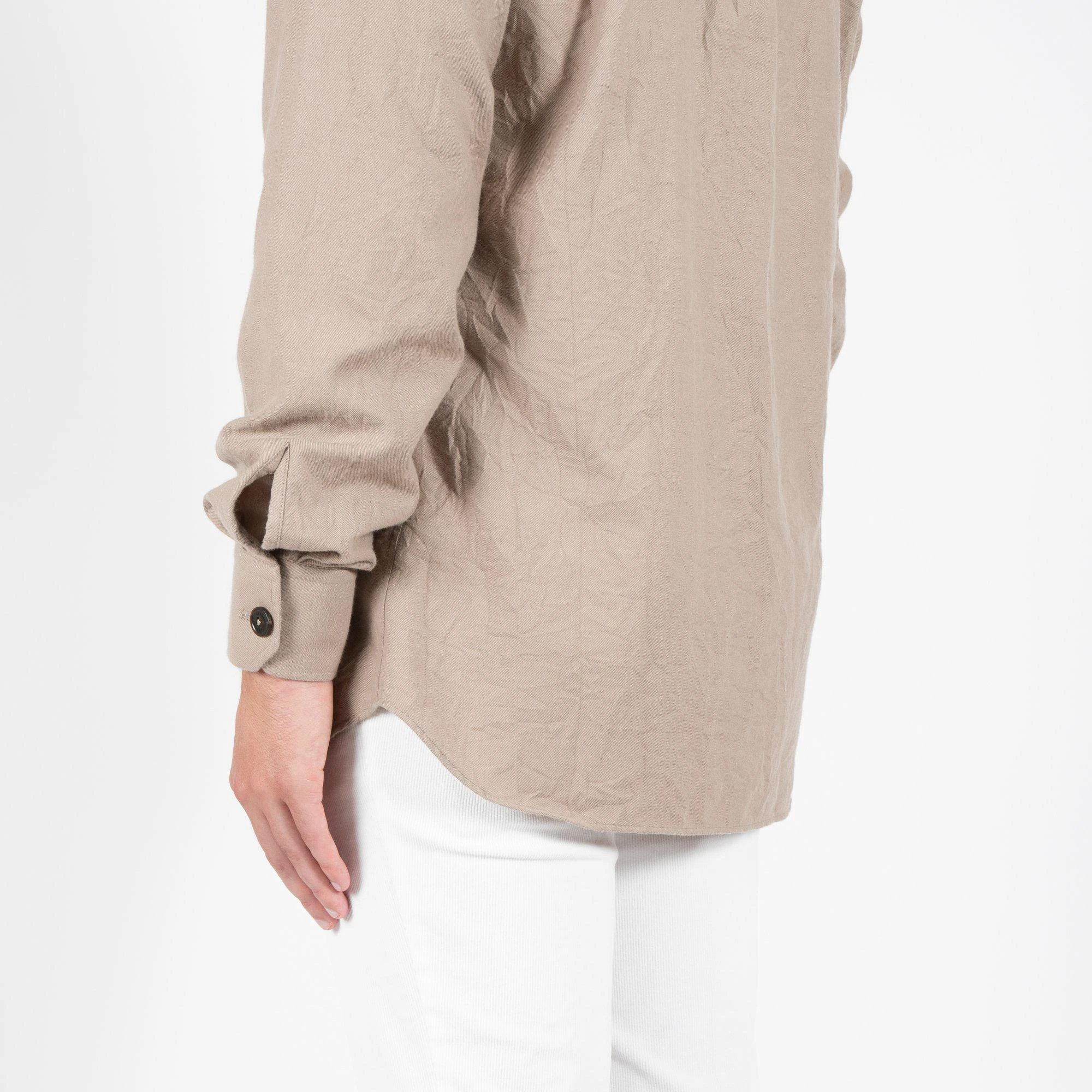 Lardini MIGUEL HOODED SHIRT JACKET SAND 7 Lardini MIGUEL HOODED SHIRT JACKET SAND - Bild 5