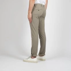 MASON'S MILANO GOOSE EYE COTTON TROUSER BEIGE -jupiter shop MILANO GOOSE EYE COTTON TROUSER BEIGE BYXA MASONS Jupiter Kungsgatan Norrlandsgatan Stockholm 5
