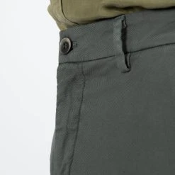 MASON'S MILANO GOOSE EYE COTTON TROUSER D.GREEN -jupiter shop MILANO GOOSE EYE COTTON TROUSER DGREEN BYXA MASONS Jupiter Kungsgatan Norrlandsgatan Stockholm 3