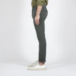 MASON'S MILANO GOOSE EYE COTTON TROUSER D.GREEN -jupiter shop MILANO GOOSE EYE COTTON TROUSER DGREEN BYXA MASONS Jupiter Kungsgatan Norrlandsgatan Stockholm 4