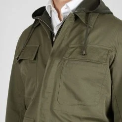 Universal Works MW TWILL FATIGUE JACKET LIGHT OLIVE -jupiter shop MW TWILL FATIGUE JACKET LIGHT OLIVE JACKA UNIVERSAL WORKS Jupiter Kungsgatan Norrlandsgatan Stockholm 4