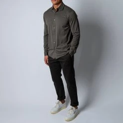 NN07 THEO COTTON STRETCH TROUSER ARMY 13 NN07 THEO COTTON STRETCH TROUSER ARMY -jupiter shop NN07BYXA 1