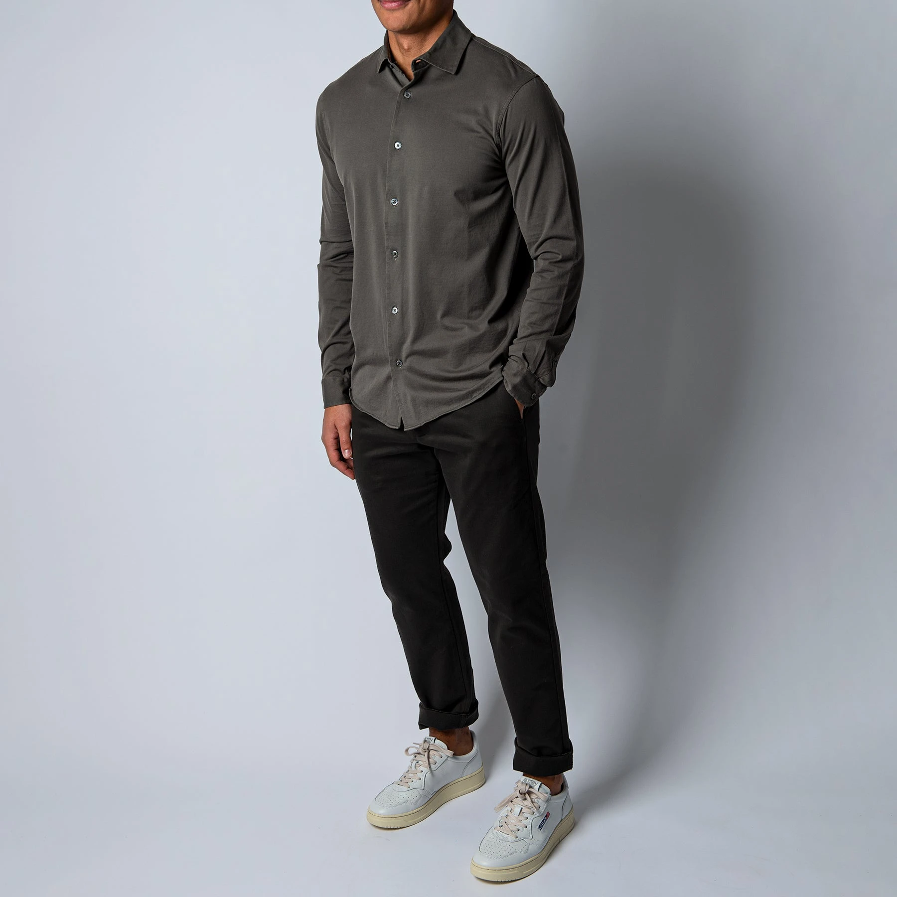 NN07 THEO COTTON STRETCH TROUSER ARMY 8 NN07 THEO COTTON STRETCH TROUSER ARMY - Bild 6