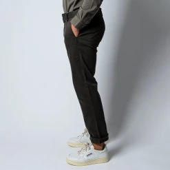 NN07 THEO COTTON STRETCH TROUSER ARMY 10 NN07 THEO COTTON STRETCH TROUSER ARMY -jupiter shop NN07BYXA 4