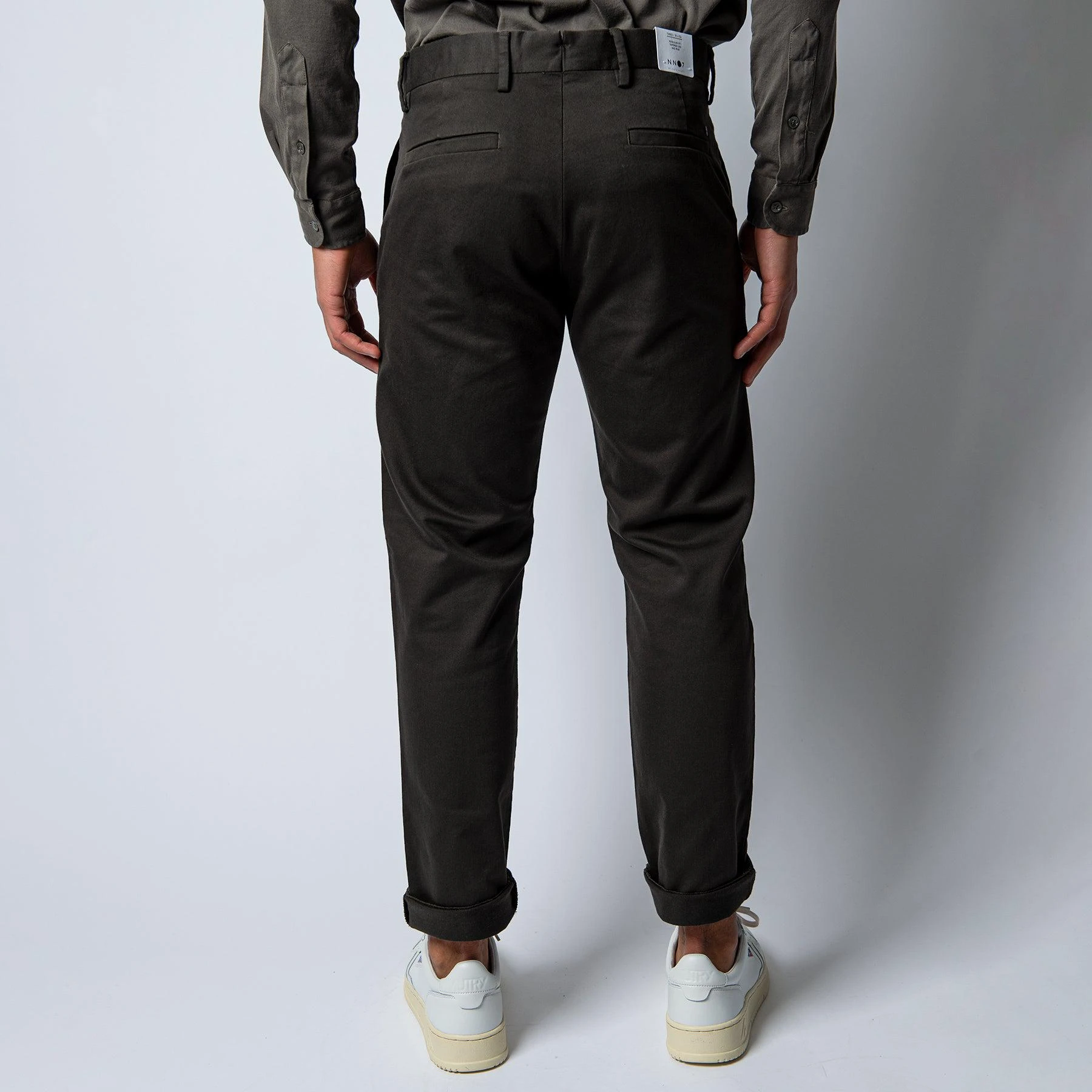 NN07 THEO COTTON STRETCH TROUSER ARMY 6 NN07 THEO COTTON STRETCH TROUSER ARMY - Bild 4