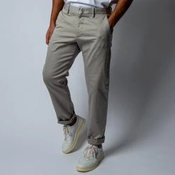 NN07 THEO COTTON STRETCH TROUSER GREY -jupiter shop NN07CHINO 3