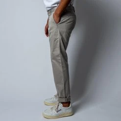 NN07 THEO COTTON STRETCH TROUSER GREY -jupiter shop NN07CHINO 4
