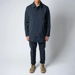 NN07 KIM WATERPROOF CAR COAT NAVY BLUE -jupiter shop NN07JACKA 1