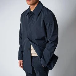 NN07 KIM WATERPROOF CAR COAT NAVY BLUE -jupiter shop NN07JACKA 3