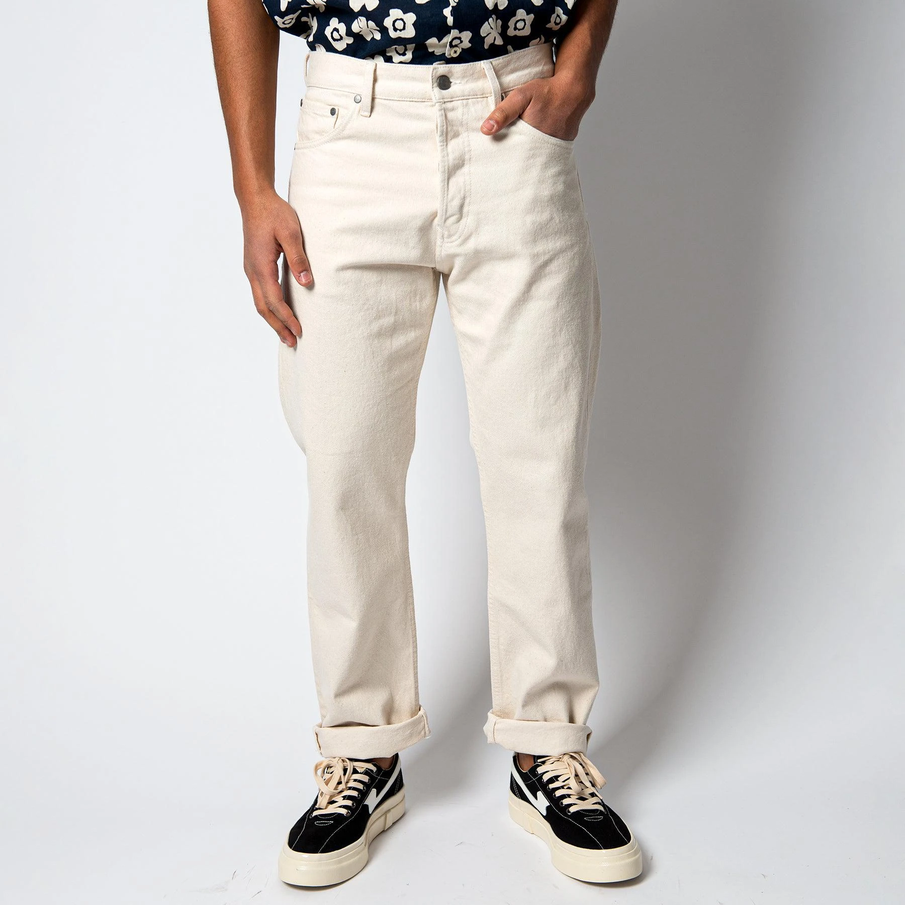 NN07 SONNY TROUSERS ECRU 3 NN07 SONNY TROUSERS ECRU